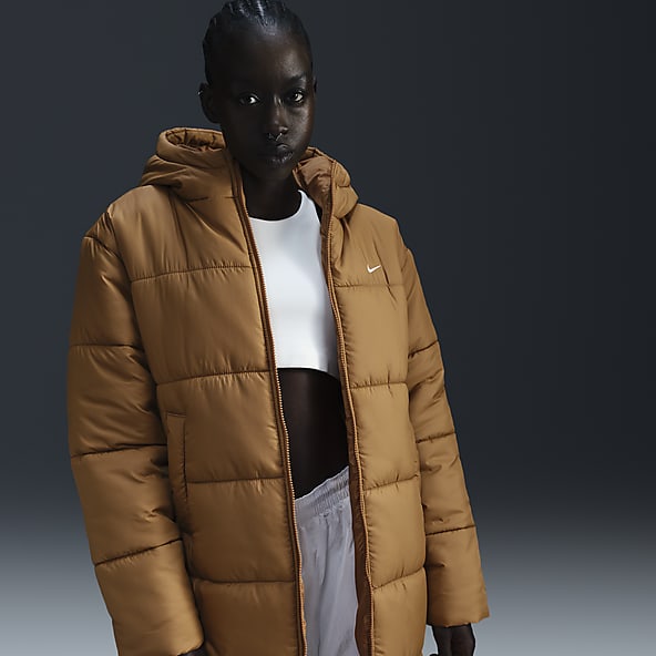 Nike long down coat discount
